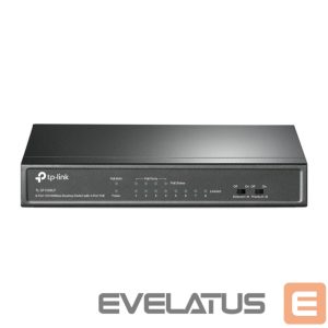 Сервер - Прочие аксессуары TP-Link  Switch TL-SF1008LP Unmanaged, Desktop, 10/100 Mbps (RJ-45) ports quantity 8, PoE ports quantity 4, Power supply type External 