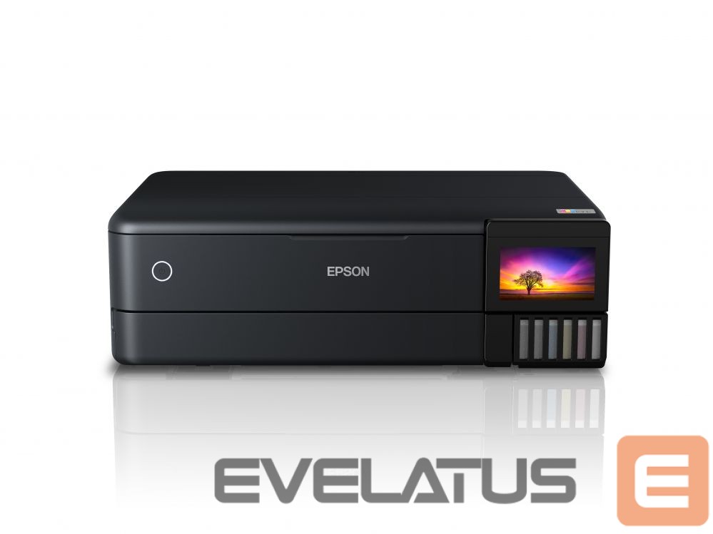 Принтер EPSON Multifunctional Printer EcoTank L8180 Colour, Inkjet, A3+, Wi-Fi, Black