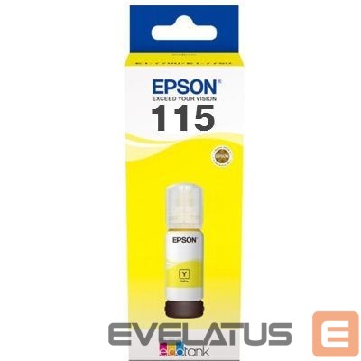 Аксессуары и расходные материалы EPSON 115 ECOTANK Ink Bottle, Yellow