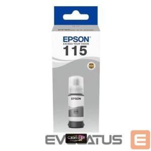 Аксессуары и расходные материалы EPSON  115 ECOTANK Ink Bottle, Grey 