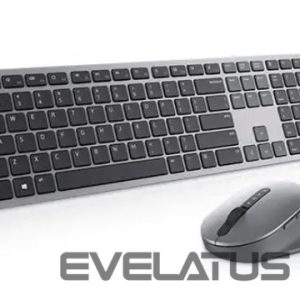 Компьютерная клавиатура Dell  Premier Multi-Device Keyboard and Mouse   KM7321W Wireless, Batteries included, EE, Titan grey 