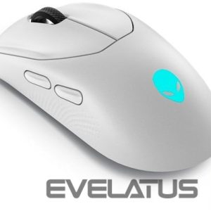 Компьютерная мышь Dell  Mouse Alienware Tri-Mode AW720M 2.4GHz Wireless Gaming Mouse, Lunar light 