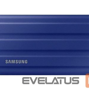 Флеш-накопитель Samsung  Portable SSD T7 2000 GB, USB 3.2, Blue 