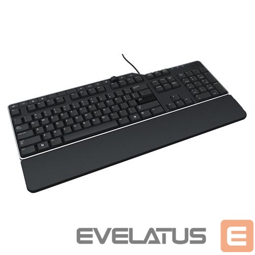 Компьютерная клавиатура Dell KB-522 Multimedia, Wired, Keyboard layout EN, Hi-Speed USB 2.0, Black, English, Numeric keypad