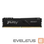 Оперативная память DDR4 Kingston  Fury Beast 16 GB, DDR4, 3200 MHz, PC/server, Registered No, ECC No 