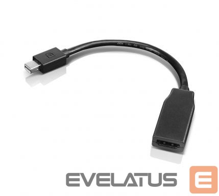Переходник Lenovo mini-DisplayPort to HDMI Black, Adapter