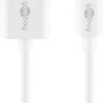 Кабель Goobay  Lightning USB charging and sync cable 54600  White,  USB 2.0 male (type A), Apple Lightnin male (8-pin) 