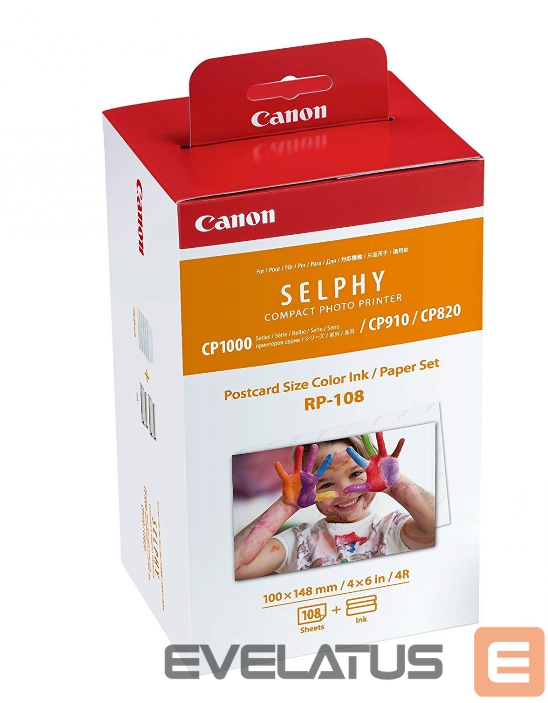 Аксессуары и расходные материалы Canon Color Ink/Paper Set for SELPHY CP1300 Printer RP-108