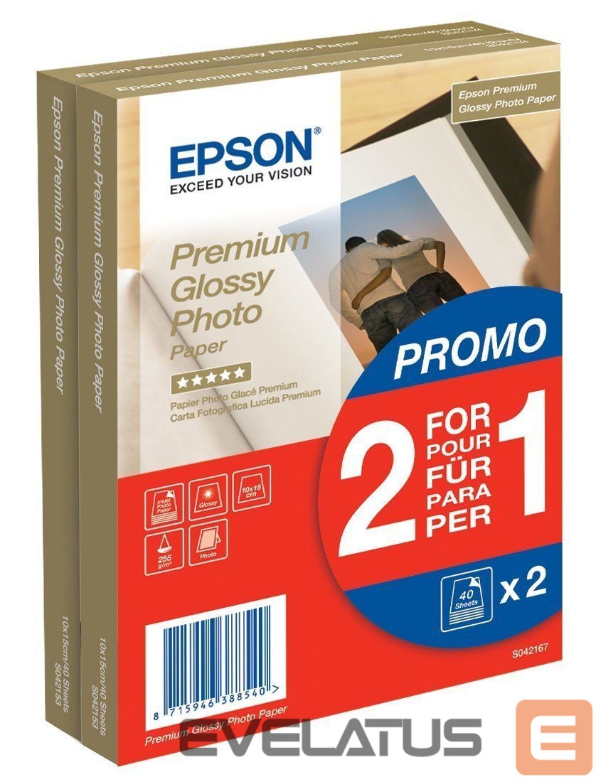 Офисные принадлежности EPSON Premium Glossy Photo Paper 10x15, 255 g/m²