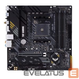 Материнская плата для процессоров Intel Asus  TUF GAMING B550M-PLUS WIFI II Processor family AMD, Processor socket AM4, DDR4, Memory slots 4, Chipset  B550,  microATX 