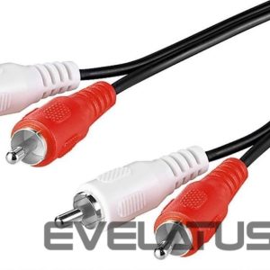 Кабель Goobay  Stereo RCA cable 2x RCA 50030 5 m 