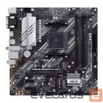 Материнская плата для процессоров Intel Asus  PRIME B550M-A WIFI II Processor family AMD, Processor socket AM4, DDR4 DIMM, Memory slots 4, Supported hard disk drive interfaces 	SATA, M.2, Number of SATA connectors 4, Chipset AMD B550, microATX 