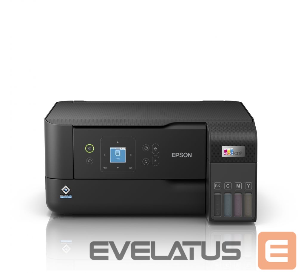 Принтер EPSON Multifunctional printer EcoTank L3560 Contact image sensor (CIS), A4, Wi-Fi, Black