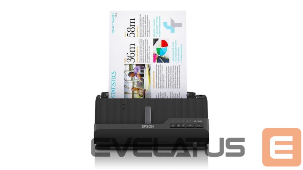 Принтер EPSON Compact Wi-Fi scanner ES-C320W Sheetfed, Wireless