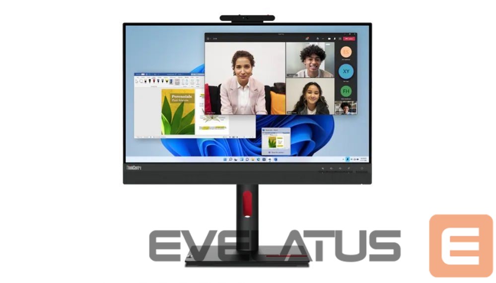 Монитор Lenovo ThinkCentre TIO 24 Gen 5 23.8 ", IPS, 1920 x 1080, 16:9, 4 ms, 250 cd/m², Black, 60 Hz, HDMI ports quantity 1