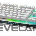 Компьютерная клавиатура Dell  Alienware Tri-Mode AW920K Wireless Gaming Keyboard, RGB LED light, US, Wireless, Lunar Light, Bluetooth, Numeric keypad, CHERRY MX Red 