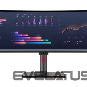 Монитор Lenovo  ThinkVision P49w-30 49 ", IPS, 5120 x 1440, 32:9, 4 ms, 350 cd/m², Black,  1x Thunderbolt 4 Out, 1x Thunderbolt 4 In, 4x USB 3.2 Gen 1, 1x USB-C 3.2 Gen 1, 1x USB-B 3.2 Gen 1, 60 Hz, HDMI ports quantity 2 