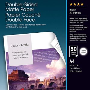 Офисные принадлежности EPSON  Double Sided Matte Paper - A4 - 50 Sheets A4