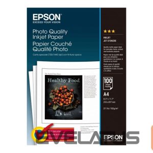 Офисные принадлежности EPSON  Photo Quality Inkjet Paper - A4 - 100 sheets