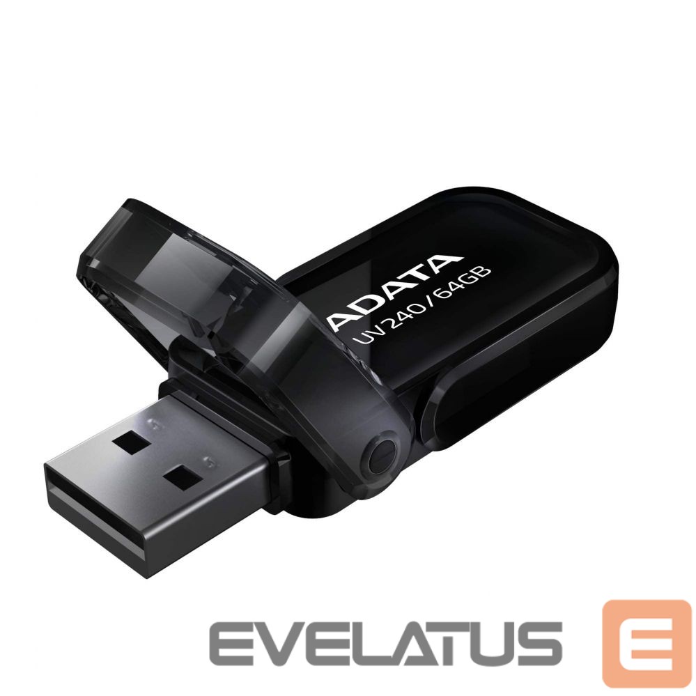 Флеш-накопитель ADATA DashDrive UV240 64 GB USB 2.0 Black