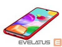 Чехол на заднюю панель Samsung - Galaxy A41 Silicone Cover case Red