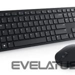 Компьютерная клавиатура Dell  KEYBOARD +MOUSE WRL KM5221W/EST 580-AJRZ 