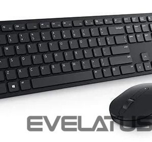 Компьютерная клавиатура Dell  KEYBOARD +MOUSE WRL KM5221W/EST 580-AJRZ 