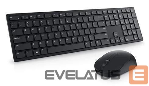 Компьютерная клавиатура Dell KEYBOARD +MOUSE WRL KM5221W/EST 580-AJRZ