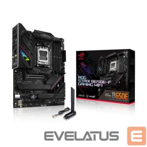 Материнская плата для процессоров AMD Asus  Mainboard||AMD B650|SAM5|ATX|Memory DDR5|Memory slots 4|2xPCI-Express 4.0 1x|1xPCI-Express 4.0 16x|1xPCI-Express 5.0 16x|3xM.2|1xHDMI|1xDisplayPort|4xUSB 2.0|6xUSB 3.2|2xUSB-C|1xRJ45|5xAudio port|STRIXB650E-FGAMINGWIFI 