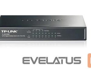 Коммутатор TP-Link  NET SWITCH 8PORT 10/100/1000M/POE TL-SG1008P 