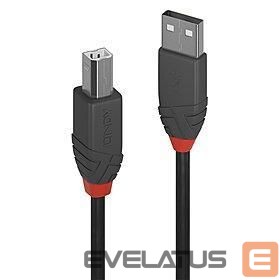 Кабель LINDY  CABLE USB2 A-B 10M/ANTHRA 36677 