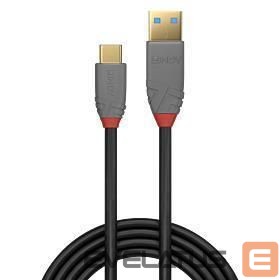 Кабель LINDY  CABLE USB2 C-A 3M/ANTHRA 36888 