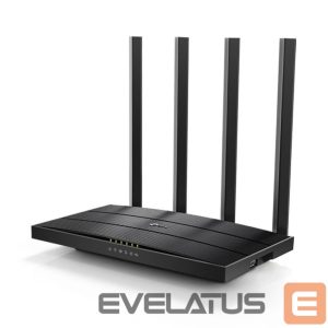 Роутер TP-Link  Wireless Router||Wireless Router|1167 Mbps|IEEE 802.11n|IEEE 802.11ac|USB 2.0|1 WAN|4x10/100/1000M|Number of antennas 4|ARCHERC6U 