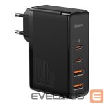 Зарядные устройства и провода Baseus  MOBILE CHARGER WALL 2C+2U 100W/BLACK CCGAN2P-L01 