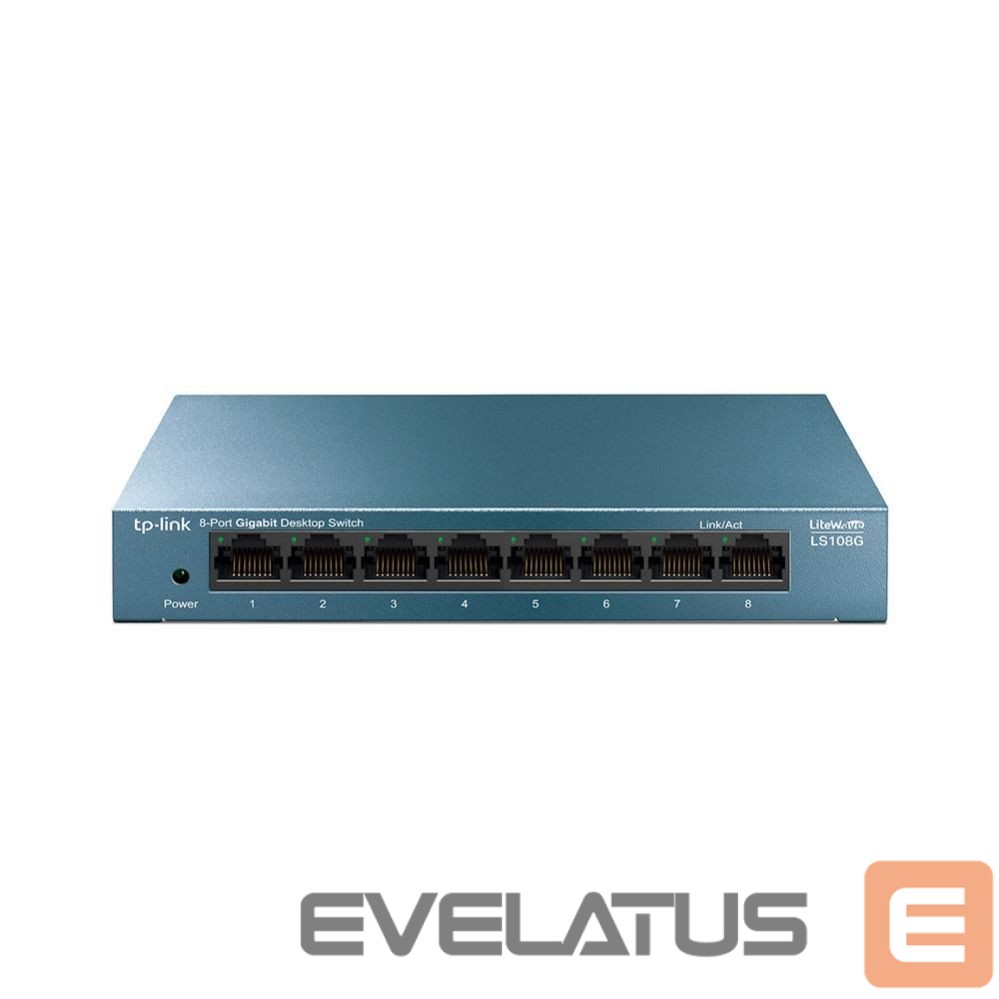 Коммутатор TP-Link Switch||LS108G|8x10Base-T / 100Base-TX / 1000Base-T|LS108G