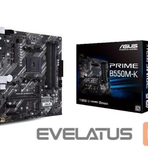 Материнская плата для процессоров AMD Asus  Mainboard||AMD B550|SAM4|ATX|3xPCI-Express 3.0 1x|1xPCI-Express 3.0 16x|2xM.2|1xPCI-Express 4.0 16x|Memory DDR4|Memory slots 4|1xHDMI|1xDisplayPort|2xUSB 2.0|1xUSB type C|5xUSB 3.2|1xOptical S/PDIF|1xRJ45|5xAudio port|PRIMEB550-PLUS 