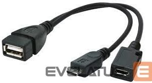 Кабель Gembird  CABLE USB OTG AF +MICRO BF TO/MICRO BM A-OTG-AFBM-04 