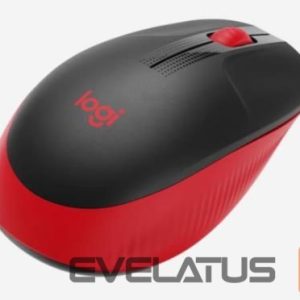Компьютерная мышь Logitech  MOUSE USB OPTICAL WRL M190/RED 910-005908 