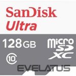 Карты памяти SANDISK BY WESTERN DIGITAL  MEMORY MICRO SDXC 128GB UHS-I/SDSQUNR-128G-GN3MA SANDISK 