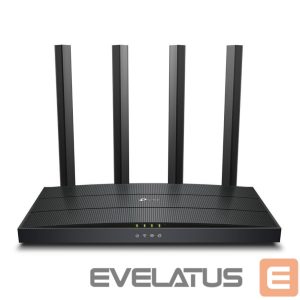 Роутер TP-Link  Wireless Router||Wireless Router|1500 Mbps|Wi-Fi 6|1 WAN|3x10/100/1000M|Number of antennas 4|ARCHERAX12 