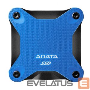 Жесткий диск SSD ADATA  External SSD||SD620|1TB|USB 3.2|Write speed 460 MBytes/sec|Read speed 520 MBytes/sec|SD620-1TCBL 