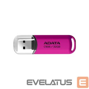Флеш-накопитель ADATA  MEMORY DRIVE FLASH USB2 32GB/PINK AC906-32G-RPP 