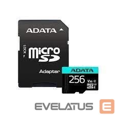 Другой аксессуар для компьютера ADATA  MEMORY MICRO SDXC 256GB W/AD./AUSDX256GUI3V30SA2-RA1 