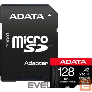 Другой аксессуар для компьютера ADATA  MEMORY MICRO SDXC 128GB W/AD./AUSDX128GUI3V30SHA2-RA1 