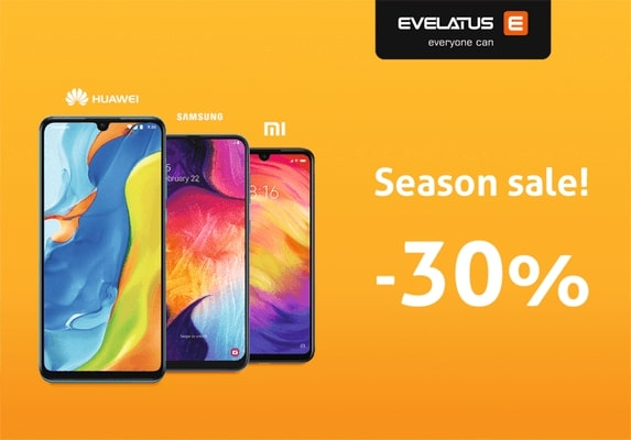 РАСПРОДАЖА – СЕЗОННАЯ РАСПРОДАЖА EVELATUS!