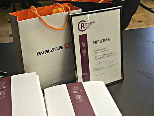 Evelatus – торговая марка года 2015 – для всего мира!