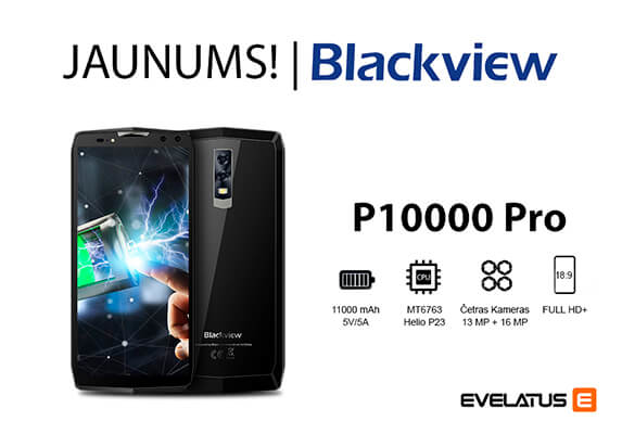 НОВИНКА – Blackview P10000 Pro!