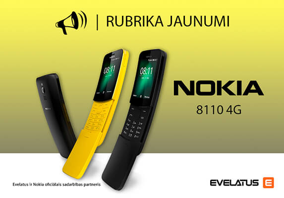 Evelatus “NEWS” – Недавно Nokia представила возвращение легендарной модели – 8110