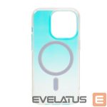 Чехол на заднюю панель Evelatus Apple iPhone 16 Transparent gradient Magnetic Case Chameleon