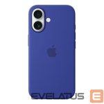 Чехол на заднюю панель Apple - iPhone 16 Silicone Case with MagSafe Ultramarine